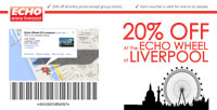 20% OFF AT Echo Wheel of Liverpool